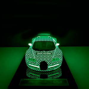 BUGATTI VEYRON  LOUIS VUITTON BLACK LUMINOUS / БУГАТТИ ВЕЙРОН ЧЕРНЫЙ ЛЮМИНИСЦЕНТНЫЙ (СВЕТИТСЯ В ТЕМНОТЕ) — фото 8
