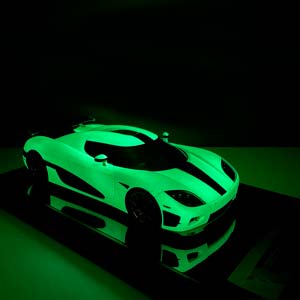 KOENIGSEGG CCX LUMINOUS GREEN / КЕНИГСЕГГ ЛЮМИНИСЦЕНТНЫЙ ЗЕЛЕНЫЙ (СВЕТИТСЯ В ТЕМНОТЕ) — фото 5