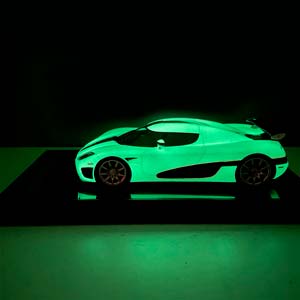 KOENIGSEGG CCX LUMINOUS GREEN / КЕНИГСЕГГ ЛЮМИНИСЦЕНТНЫЙ ЗЕЛЕНЫЙ (СВЕТИТСЯ В ТЕМНОТЕ) — фото 10