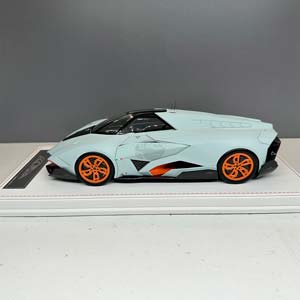 LAMBORGHINI SELFISH EGOISTA CONCEPT / ЛАМБОРГИНИ ЭГОИСТА МАТОВЫЙ СЕРЫЙ — фото 3