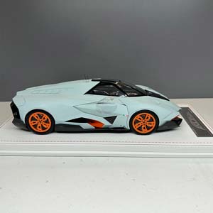 LAMBORGHINI SELFISH EGOISTA CONCEPT / ЛАМБОРГИНИ ЭГОИСТА МАТОВЫЙ СЕРЫЙ — фото 4