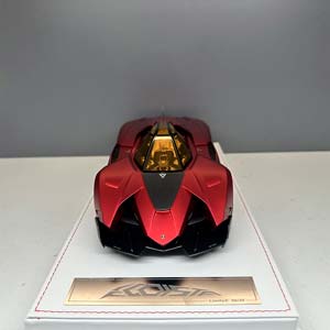 LAMBORGHINI SELFISH EGOISTA CONCEPT / ЛАМБОРГИНИ ЭГОИСТА МАТОВЫЙ КРАСНЫЙ — фото 5