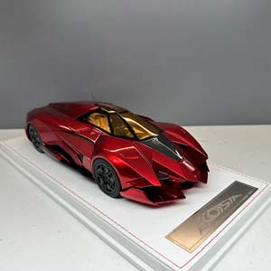 LAMBORGHINI SELFISH EGOISTA CONCEPT / ЛАМБОРГИНИ ЭГОИСТА КРАСНЫЙ МЕТАЛЛИК — фото 2