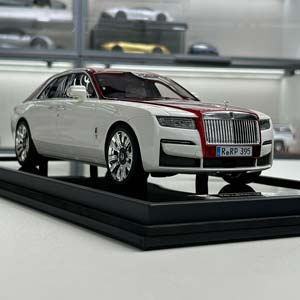 ROLLS-ROYCE GHOST II 2024 WHITE-RED / РОЛЛС-РОЙС ГОСТ 2 БЕЛО-КРАСНЫЙ — фото 3