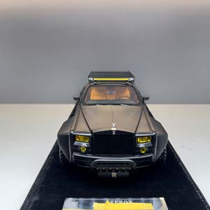 ROLLS-ROYCE PHANTOM 6X6 OFF-ROAD MODIFIED VERSION 2023 / РОЛЛС-РОЙС ФАНТОМ ЧЕРНЫЙ МАТОВЫЙ — фото 5