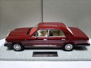 ROLLS-ROYCE SILVER SPIRIT 4-DOORS 1985 DARK RED / РОЛЛС-РОЙС СИЛЬВЕР СПИРИТ ТЕМНО КРАСНЫЙ — фото 3