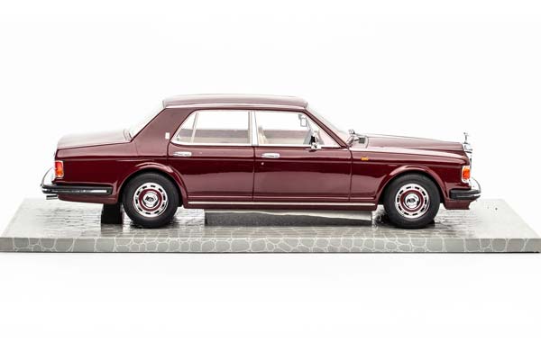 ROLLS-ROYCE SILVER SPIRIT 4-DOORS 1985 DARK RED / РОЛЛС-РОЙС СИЛЬВЕР СПИРИТ ТЕМНО КРАСНЫЙ (ЛИМИТ 27/50) — фото 6