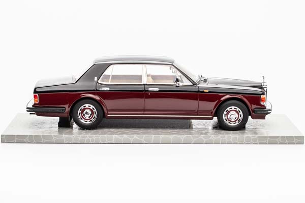 ROLLS-ROYCE SILVER SPIRIT 4-DOORS 1985 BLACK/DARK RED / РОЛЛС-РОЙС СИЛЬВЕР СПИРИТ ЧЕРНО-КРАСНЫЙ (ЛИМИТ 34/50) — фото 6