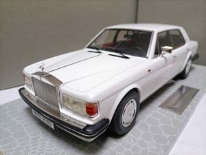 ROLLS-ROYCE SILVER SPIRIT 4-DOORS 1985 WHITE / РОЛЛС-РОЙС СИЛЬВЕР СПИРИТ БЕЛЫЙ — фото 4