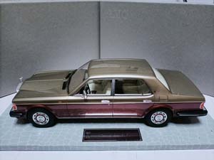 ROLLS-ROYCE SILVER SPIRIT 4-DOORS 1985 GOLDEN/DARK RED / РОЛЛС-РОЙС СИЛЬВЕР СПИРИТ ЗОЛОТИСТО-КРАСНЫЙ — фото 3