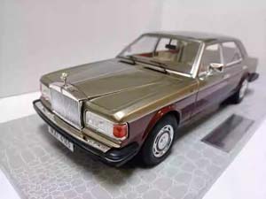 ROLLS-ROYCE SILVER SPIRIT 4-DOORS 1985 GOLDEN/DARK RED / РОЛЛС-РОЙС СИЛЬВЕР СПИРИТ ЗОЛОТИСТО-КРАСНЫЙ — фото 4