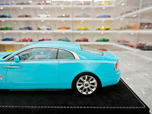 ROLLS-ROYCE WRAITH 2025 HEAVEN LIGHT BLUE / РОЛЛС-РОЙС РАЙТ НЕБЕСНО ГОЛУБОЙ — фото 6