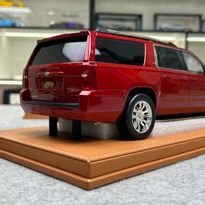 CHEVROLET SUBURBAN TAHOE LTZ SUV 2015 RED / ШЕВРОЛЕ СУБУРБАН КРАСНЫЙ — фото 4