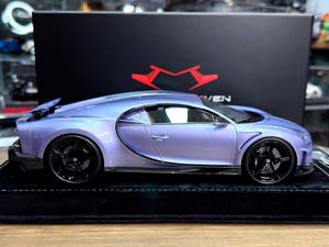 BUGATTI CHIRON SUPER SPORT IRIS PURPLE / БУГАТТИ ШИРОН SUPER SPORT ИРИСОВЫЙ ФИОЛЕТОВЫЙ (ЛИМИТ 07/30; 7/30) — фото 4