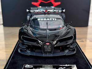 BUGATTI VISION GRAN TURISMO DIAMOND BLACK/BLACK CARBON / БУГАТТИ VISION ГРАН ТУРИСМО ДИАМАНТОВО-ЧЕРНЫЙ/ЧЕРНЫЙ КАРБОН (ЛИМИТ 30/30) — фото 2