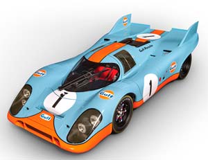 PORSCHE 917K NO 1 1000KM MONZA 1971 GULF