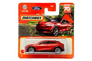 FORD MUSTANG MACH-E 2021 СЕРЫЙ (ДЛИНА МОДЕЛИ 6-10 СМ)