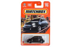 FIAT 500 TURBO (2019), BLACK (ДЛИНА МОДЕЛИ 6-10 СМ)