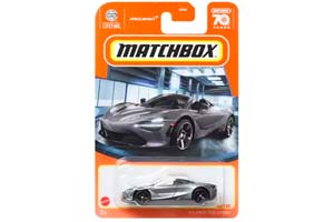 MCLAREN 720S SPIDER, GREY (ДЛИНА МОДЕЛИ 6-10 СМ)