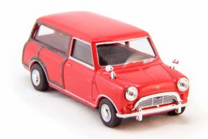 MINI COOPER TRAVELLERS VAN IVORY RED — фото 3