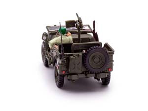 JEEP WILLYS 1/4 TON MILITARY VEHICLE WITH 1 SOLDIER / ДЖИП ВИЛЛИС С ФИГУРКОЙ СОЛДАТА — фото 9