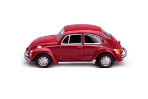 VW VOLKSWAGEN BEETLE 1200 КРАСНЫЙ — фото 2