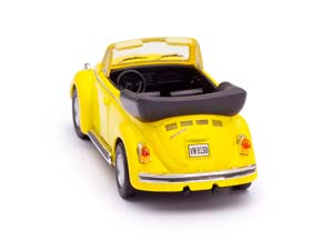 VW VOLKSWAGEN BEETLE CABRIO (OPEN) YELLOW — фото 9