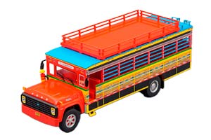FORD F-600 CHIVA COLOMBIA 1990 ИЗ СЕРИИ AUTOBUS & AUTOCAR DU MONDE
