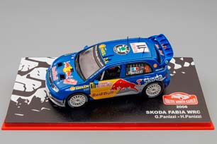 SKODA FABIA WRC "RED BULL" #11 G. PANIZZI / H.PANIZZI (2006) ИЗ СЕРИИ RALLYE MONTE-CARLO — фото 3