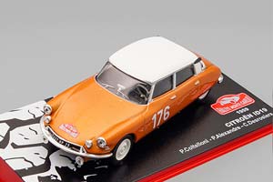 CITROEN ID 19 #176 P.COLTELLONI - P.ALEXANDRE - C.DESROSIERS (1959) ИЗ СЕРИИ RALLYE MONTE-CARLO
