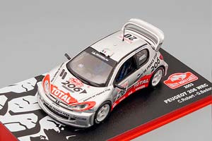 PEUGEOT 206 WRC #20 C.ROBERT - G.BEDON (2003) ИЗ СЕРИИ RALLYE MONTE-CARLO