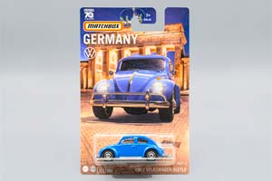 VW VOLKSWAGEN BEETLE (1962), BLUE (ДЛИНА МОДЕЛИ 6-10 СМ)