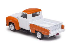 CHEVROLET 3100 1956 PICKUP, BRAZIL, ORANGE WITH WHITE — фото 4