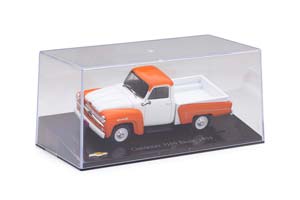 CHEVROLET 3100 1956 PICKUP, BRAZIL, ORANGE WITH WHITE — фото 9