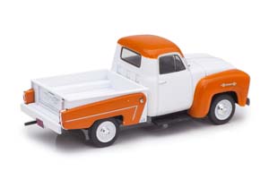 CHEVROLET 3100 1956 PICKUP, BRAZIL, ORANGE WITH WHITE — фото 2