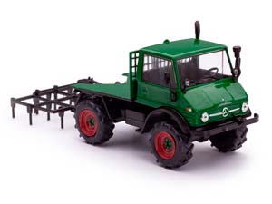 MERCEDES-BENZ UNIMOG 406 1977 ЗЕЛЕНЫЙ (С ЖУРНАЛОМ) — фото 6