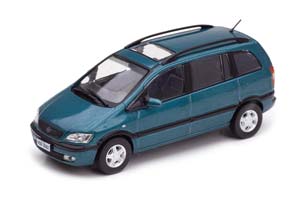 CHEVROLET ZAFIRA 2001 (OPEL ZAFIRA A) GREEN — фото 1