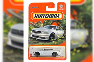 DODGE CHARGER (2018), WHITE (ДЛИНА МОДЕЛИ 6-10 СМ)