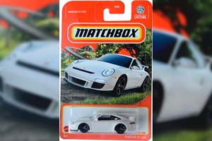 PORSCHE 911 GT3, WHITE (ДЛИНА МОДЕЛИ 6-10 СМ)