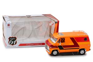 CHEVROLET G-SERIES VAN (ФУРГОН) 1976 ORANGE WITH CUSTOM GRAPHICS — фото 5