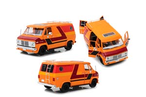 CHEVROLET G-SERIES VAN (ФУРГОН) 1976 ORANGE WITH CUSTOM GRAPHICS — фото 6