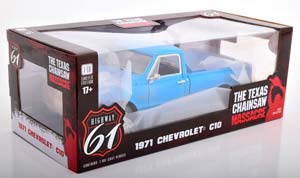 CHEVROLET C10 PICK UP THE TEXAS CHAINSAW MASSACRE 1971 LIGHTBLUE — фото 4