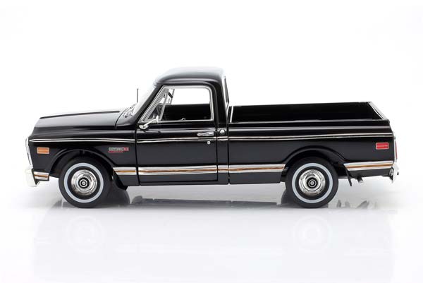CHEVROLET C10 CUSTOM PICKUP 1971 BLACK HIGHWAY61 / ШЕВРОЛЕ C10 КУСТОМ ПИКУП ЧЕРНЫЙ HIGHWAY61 — фото 4