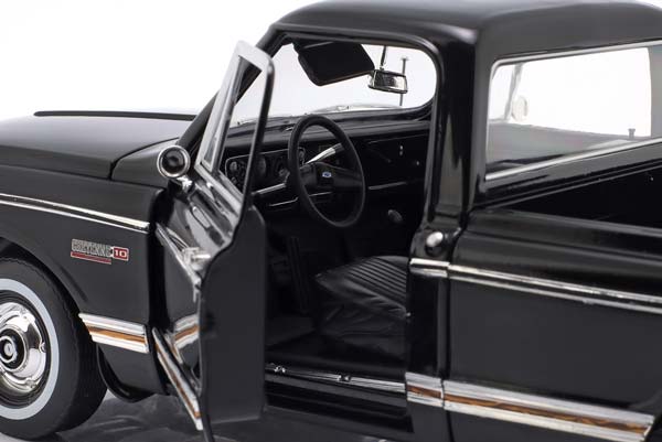 CHEVROLET C10 CUSTOM PICKUP 1971 BLACK HIGHWAY61 / ШЕВРОЛЕ C10 КУСТОМ ПИКУП ЧЕРНЫЙ HIGHWAY61 — фото 5