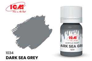 MODEL KIT CREATIVE PAINT DARK SEA GRAY | КРАСКА ДЛЯ ТВОРЧЕСТВА ТЕМНО-СЕРАЯ МОРСКАЯ (DARK SEA GREY) 