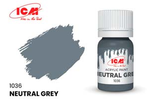 MODEL KIT CREATIVE PAINT NEUTRAL GRAY | КРАСКА ДЛЯ ТВОРЧЕСТВА НЕЙТРАЛЬНО-СЕРЫЙ (NEUTRAL GREY) 