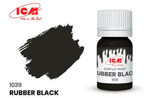 MODEL KIT PAINT FOR CREATIVITY RUBBER BLACK | КРАСКА ДЛЯ ТВОРЧЕСТВА РЕЗИНА ЧЕРНАЯ (RUBBER BLACK) 