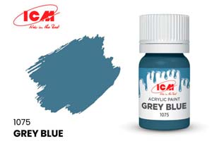 MODEL KIT CREATIVE PAINT GRAY BLUE | КРАСКА ДЛЯ ТВОРЧЕСТВА СЕРО-СИНИЙ (GREY BLUE) 