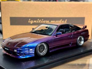 NISSAN 180SX TYPE X (RPS13) PURPLE METALLIC / НИССАН 180SX ТИП X RPS13 ФИОЛЕТОВЫЙ