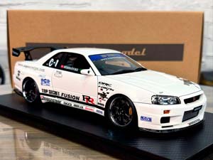 NISSAN SKYLINE 34GT-R (BNR34) WHITE / НИССАН СКАЙЛАЙН 34GT R BNR34 БЕЛЫЙ — фото 3